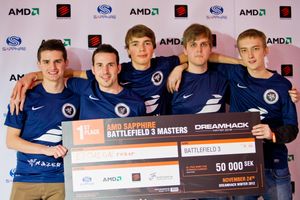 Fnatic-spillerne er favoritter i Battlefield 4-turneringen.