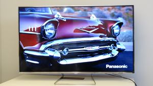 Vi brukte Panasonics nyeste 4K-TV til å vise bilder til våre forsøkskaniner.