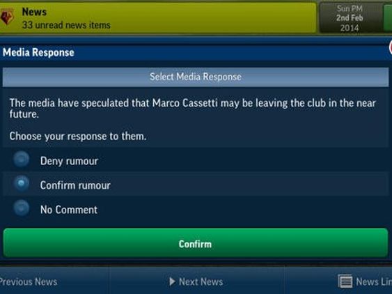 Football Manager.