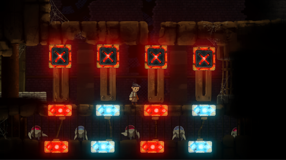 Teslagrad er sterkt inspirert av Metroid-serien.