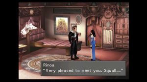 Kjærlighetshistorien mellom Squall og Rinoa er et av hovedfokusene i Final Fantasy VIII.