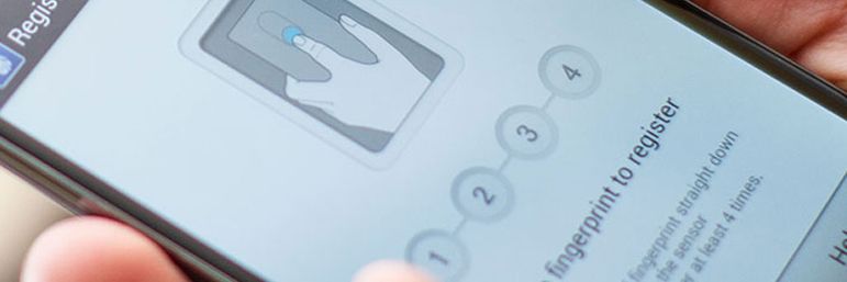 Fingeravtrykk på Android- og Windows-mobiler