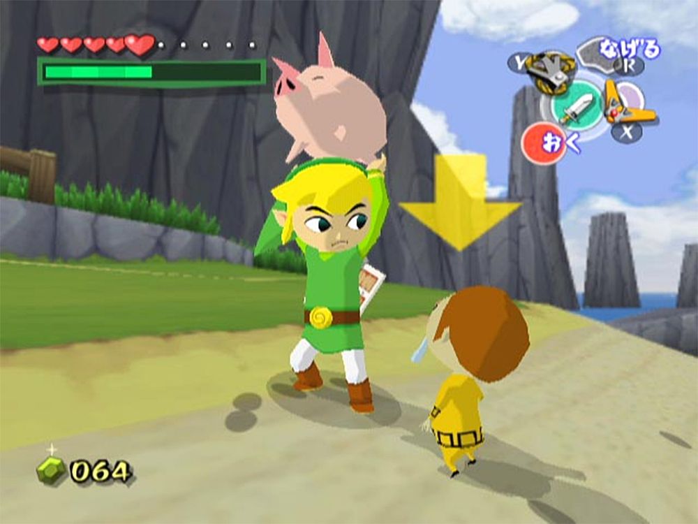 The Legend of Zelda: Wind Waker.