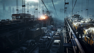 Trafikken i New York har ikke blitt noe bedre etter katastrofen. (Bilde: Massive/Ubisoft).