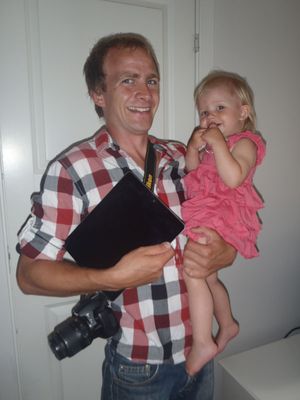 Superpapsen og Thelma.