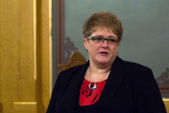 Trine Skei Grande, Venstre.
