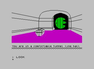 Bilbos hule på ZX Spectrum.
