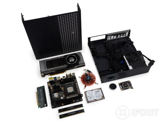 De ulike komponentene i Steam Machine.