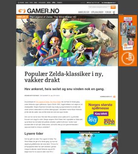 Den nye designen tillater blant annet et artikkelformat for de store leseropplevelsene.