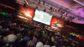 Esport er noe av det som har stått i fokus hos oss i år. Bildet er dra Dota 2-finalen under DreamHack Winter i år.