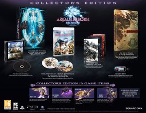 Samlerutgaven av Final Fantasy XIV. .