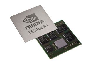 Maskinen byr på Nvidias kraftige mobilprosessor Tegra K1.