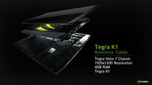 Nvidia har laget et referansenettbrett basert på Tegra K1.