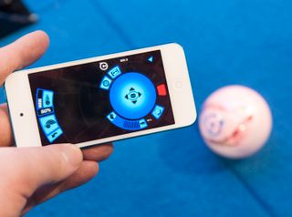 Slik ser Orbotix-appen ut nå.