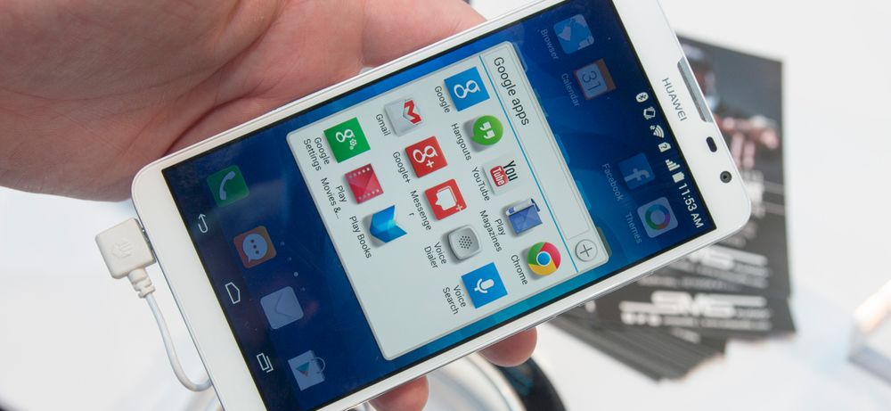 I likhet med andre nyere Android-telefoner fra Huawei, mangler også denne en app-meny. Det fordrer ryddighet.