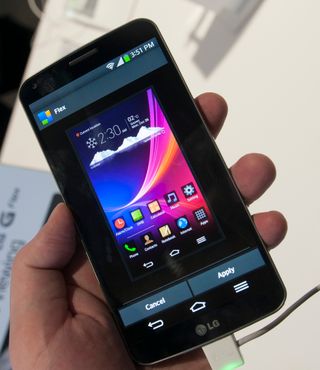 Menyene er litt annerledes på G Flex enn på tidligere LG-telefoner.