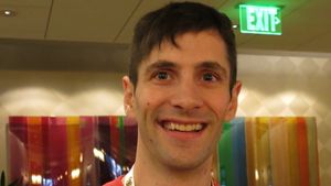 Dean «Rocket» Hall under GDC 2013.