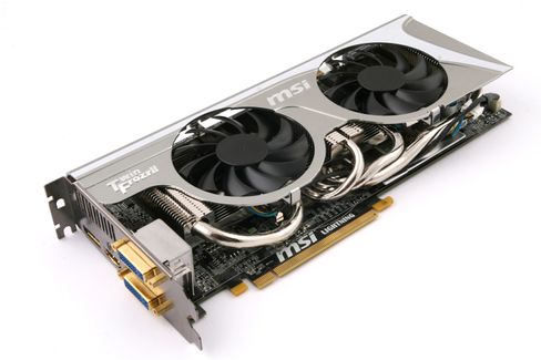 Det overklokkede MSI Radeon HD 5870 Lightning, med gullplatterte kontakter, var et av de aller ypperste kortene i HD 5000-familien.