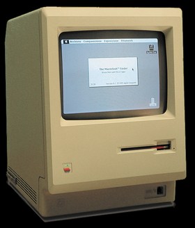 Macintosh 128k fra 1984.
