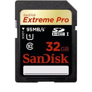 Klikk for å vise bilde i full størrelse SanDisk Extreme Pro SDHC UHS-I 32 GB