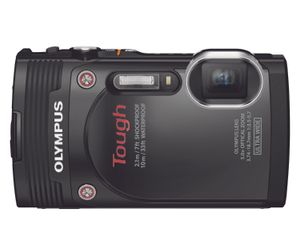 Olympus Stylus TG-850 kommer i sort, grått eller hvitt.