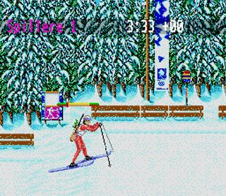 Skiskyting på SNES.