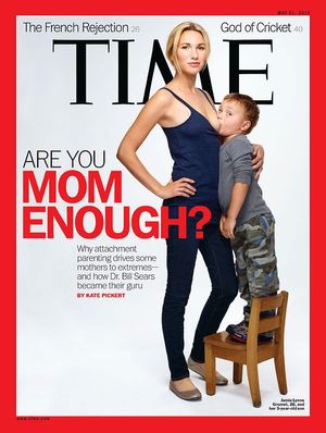 Et av Schoellers bilder som havnet på forsiden av Time Magazine.