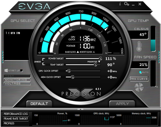Evga PrecisionX.