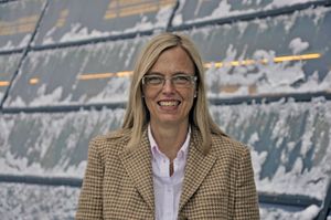 Marina Lønning, leder for bedriftsmarkedet i Telenor. .