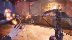 Elizabeth pryler avskum i den andre episoden av Burial at Sea.