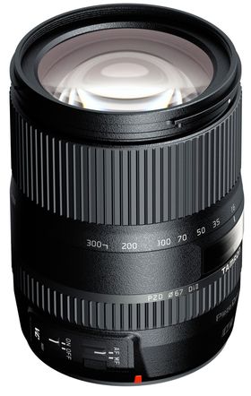 Tamron 16-300, kun for APS-C bildebrikker.