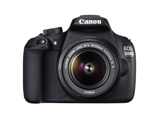 Selv med et objektiv er ikke Canon EOS 1200D store saken.