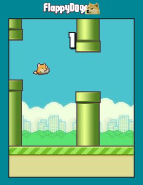 Det virker nesten for åpenbart at internettfenomenene Doge og Flappy Bird hører sammen.