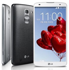 Bank tre ganger for å slippe inn; LG G Pro 2 får vi sett mer til i Barcelona. Den kan vekkes hvis du tapper et forhåndsbestemt mønster på skjermen.