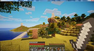 Shaderpakken Shaders 1.6.2 byr på et varmere utseende.