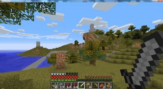Standard Minecraft.