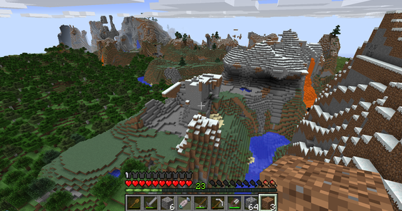 Med OptiFine kan du blant annet skru opp synsrekkevidden.