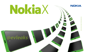 Dette skal ifølge Twitter-brukeren @evleaks være et offisielt bilde fra Nokia, som bekrefter navnet Nokia X.