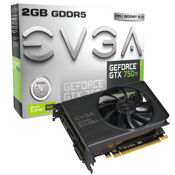 EVGA GeForce GTX 750 Ti.