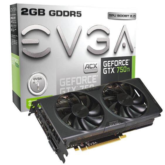 EVGA GeForce GTX 750 Ti ACX.