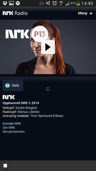 Det er ikke alle radio-apper som fungerer like bra. Dessverre er NRKs app en av disse. Det er for eksempel ikke opplagt om den er i ferd med å spille radio, eller om den har låst seg.