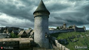 Spillets har to middelalderborger fra virkeligheten (bilde: Warhorse Studios).