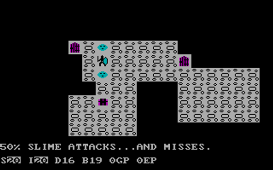 Selv i 1978 hadde man slim-monstre (bilde: Gamer.no).