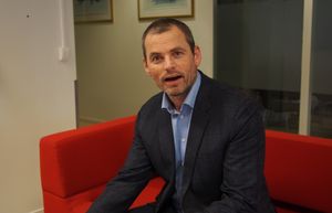 Prosjektleder Trond Ahlsen håper mange skal ta i bruk TV2 Sporty-appen for å komme i bedre form.