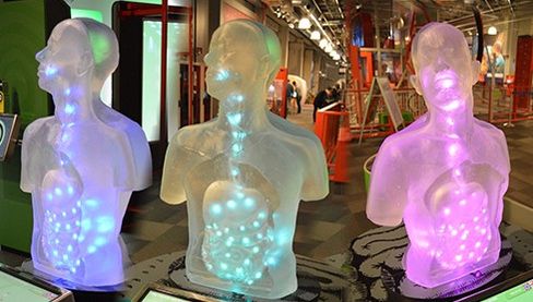 Slik ser Slukhalsen ut på VilVite-senteret i Bergen. (Foto: Turbotapegames.com).