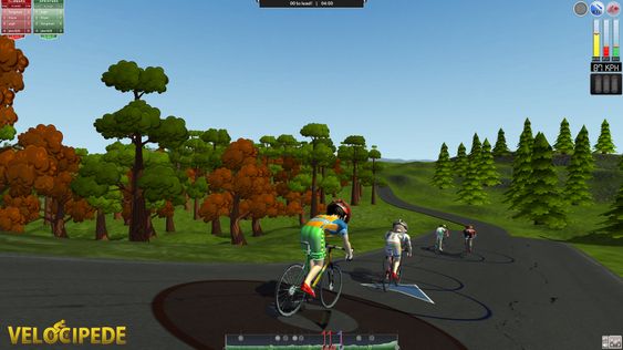 Velociped var det andre kommersielle spillet som rullet ut av kontorene i Bergen. (Bilde: Turbotapegames.com).