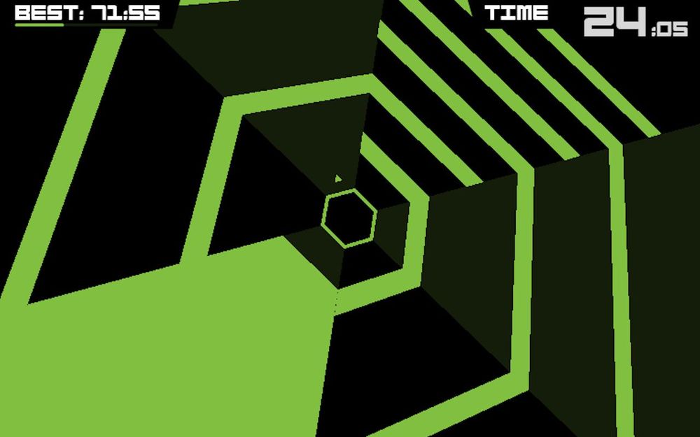 Spillet Super Hexagon ble et musikalsk gjennombrudd for Chipzel.