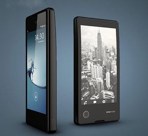 Dette er forgjengeren, den originale YotaPhone.