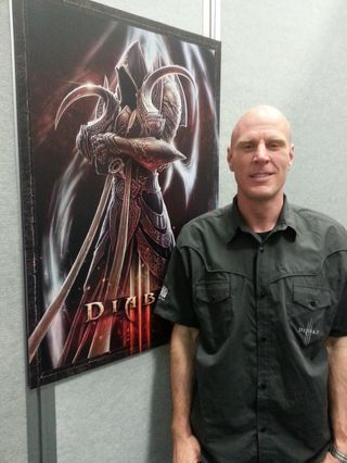Sjefsdesigner i Blizzard Entertainment, Jonny Ebbert. (Foto: Håvard Hofstad Ruud).