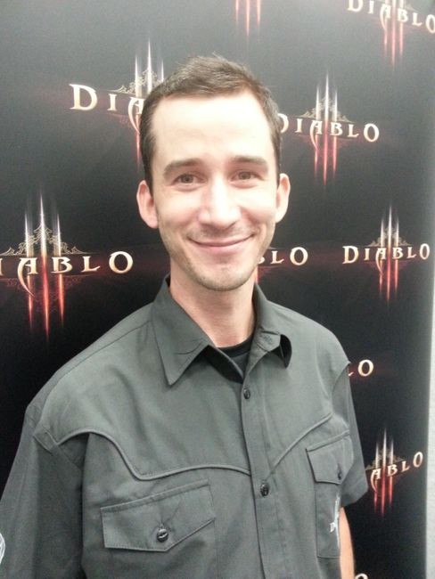 Seniorutvikler i Blizzard Entertainment, Andrew Chambers. (Håvard Hofstad Ruud).